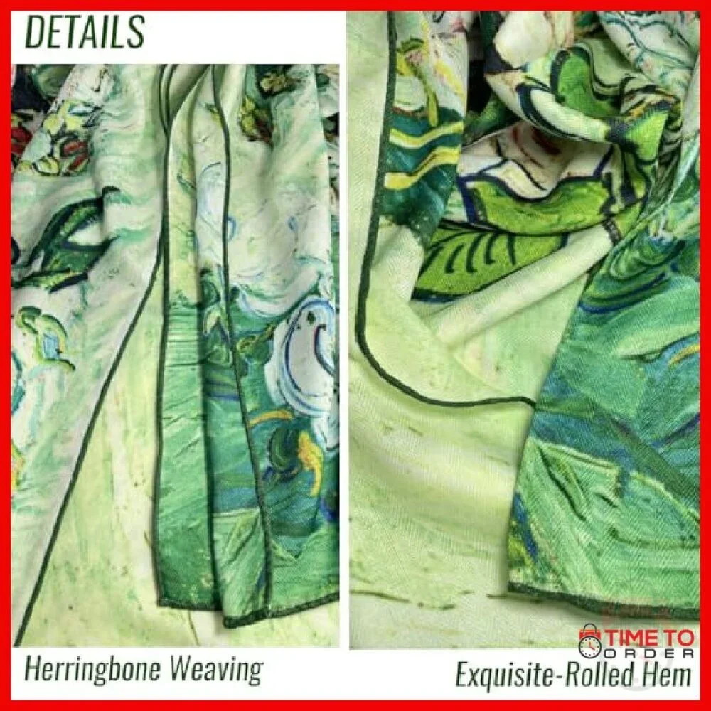 Oversized Cashmere-Soft Pashmina Shawl 51x51 Travel Blanket Wrap